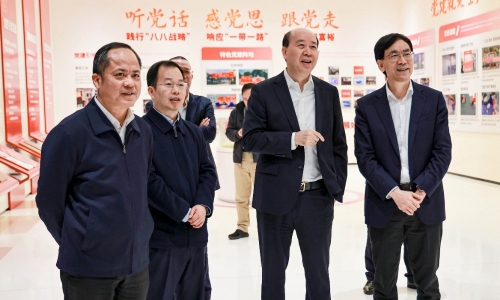 浙江省人民政府外事办公室党组书记、主任顾建新莅临南宫电子游戏