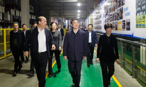 湖州市委书记陈浩莅临南宫电子游戏恒腾调研