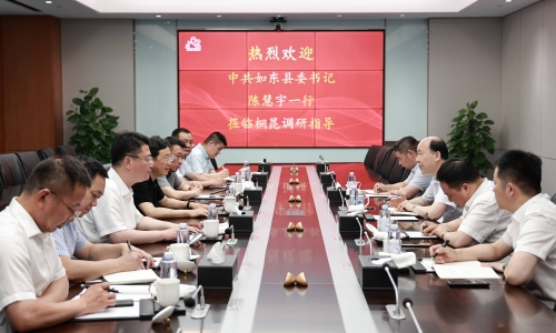 中共如东县委书记陈慧宇莅临南宫电子游戏调研