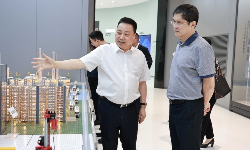 广西壮族自治区发展改革委党组成员、副主任莫前锋莅临南宫电子游戏调研