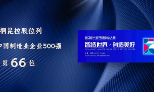 88→66！中国制造业500强，南宫电子游戏再进位！